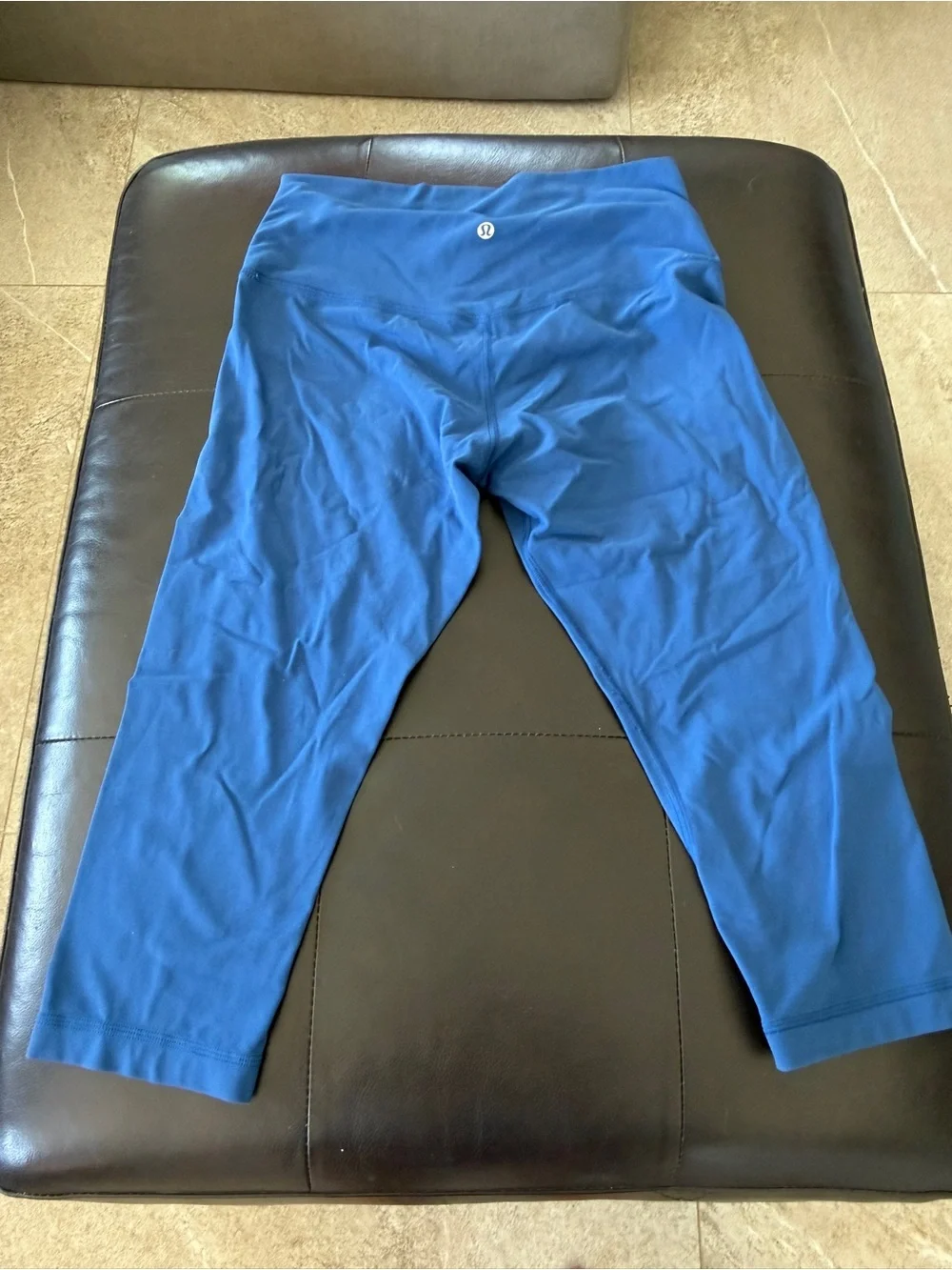 lululemon athletica align crop Blue High-Rise Leggings